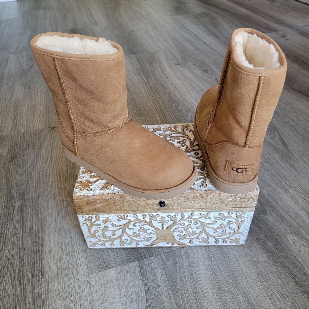 UGG Classic II Weather Short Waterproof Leather Boot